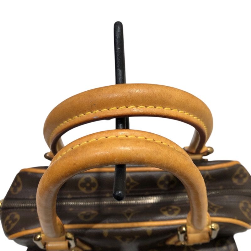 Louis Vuitton Manhattan PM Monogram Canvas Handbag - Brown