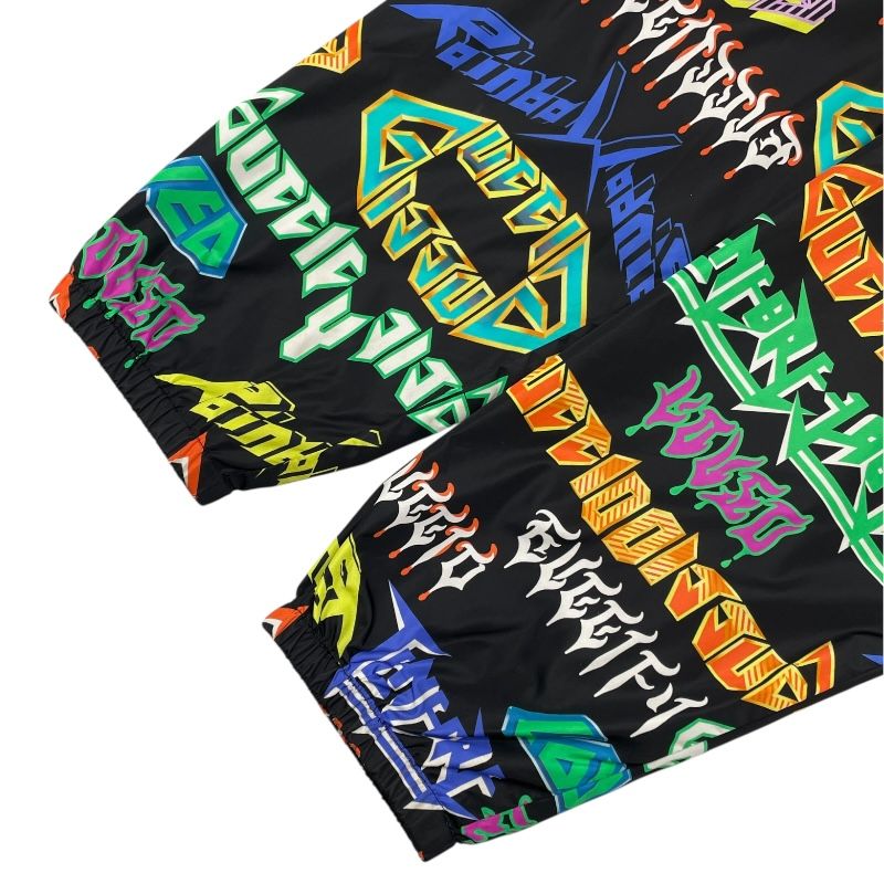 GUCCI Metal Logo All-Over Print Nylon Jacket - Multicolor