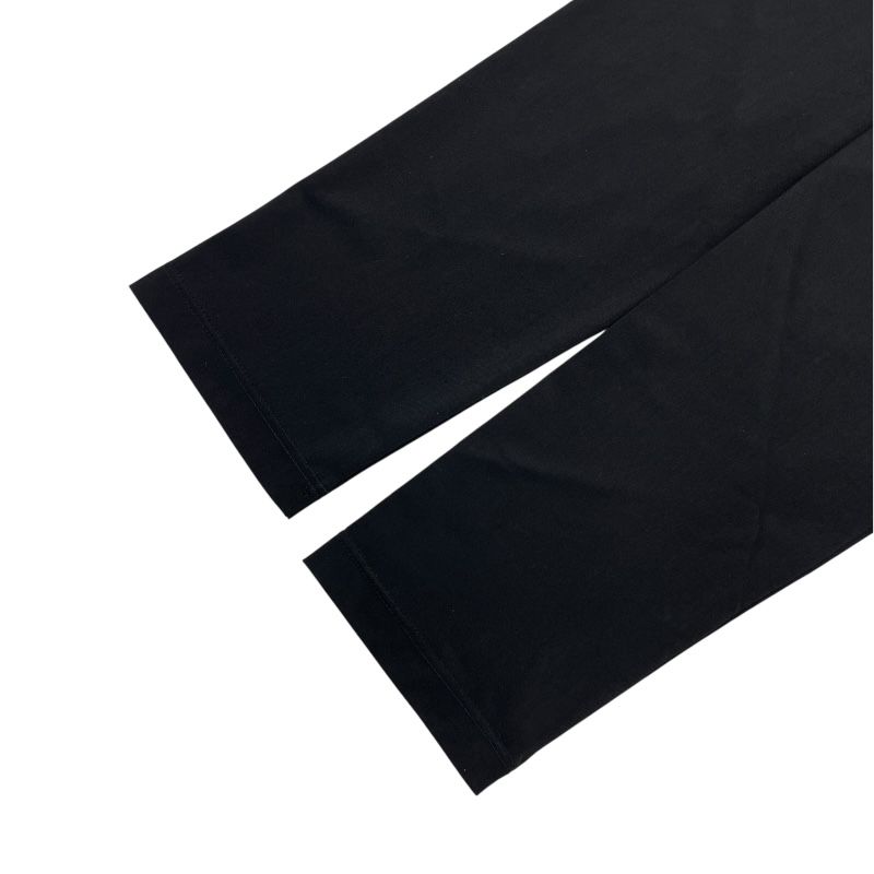 PRADA Triangle Logo Stretch Top - Black - Men's M