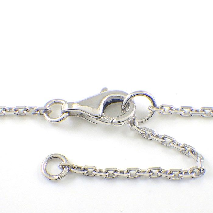 CHANEL Camellia Collection Medium Necklace with Diamonds in K18WG