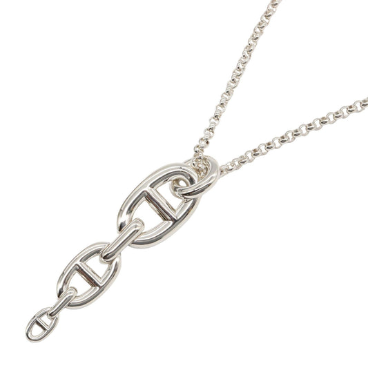 HERMES Chaine d'Ancre Punk Necklace in Silver 925 - 51cm