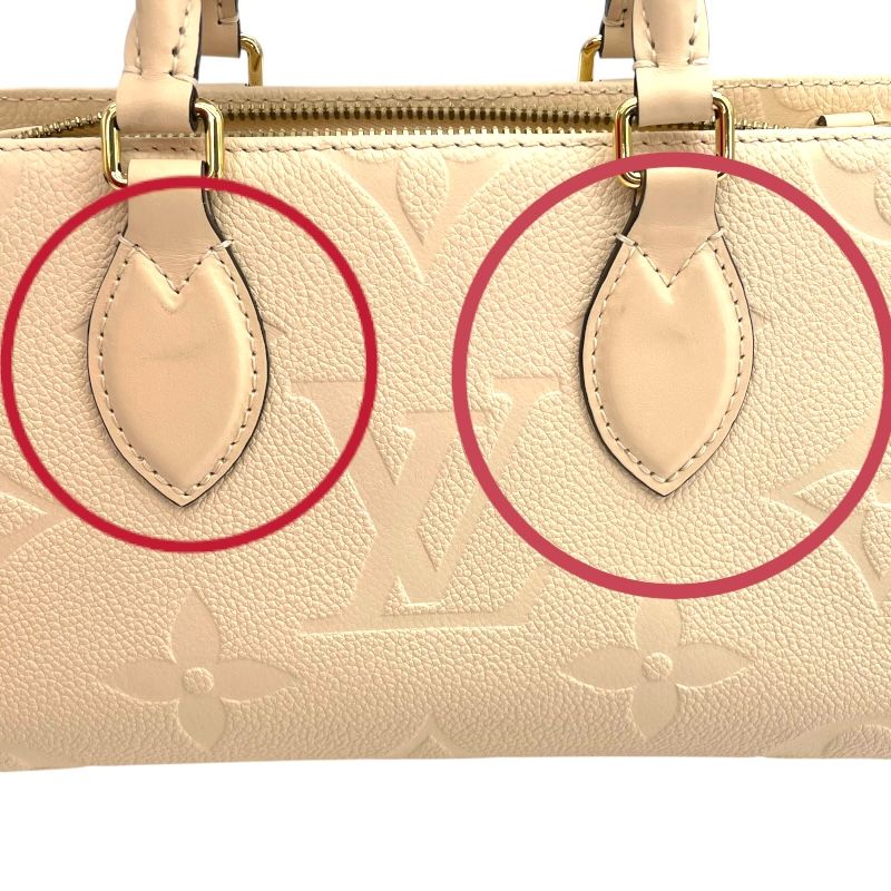 Louis Vuitton OnTheGo EW Monogram Empreinte Handbag - White
