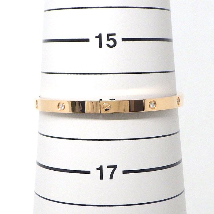 Cartier Love Bracelet SM with Diamonds in K18 Pink Gold
