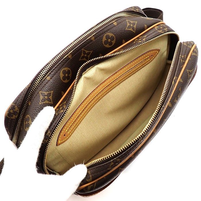 Louis Vuitton Reporter PM Shoulder Bag - Monogram Canvas, Brown