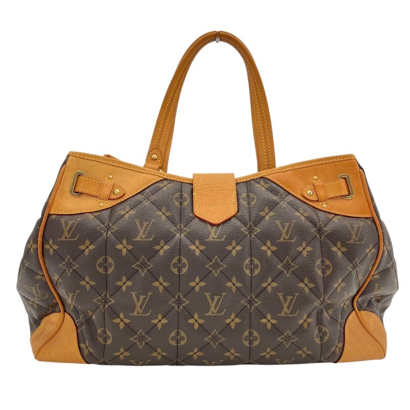 Louis Vuitton Monogram Canvas Shopper Handbag - Brown