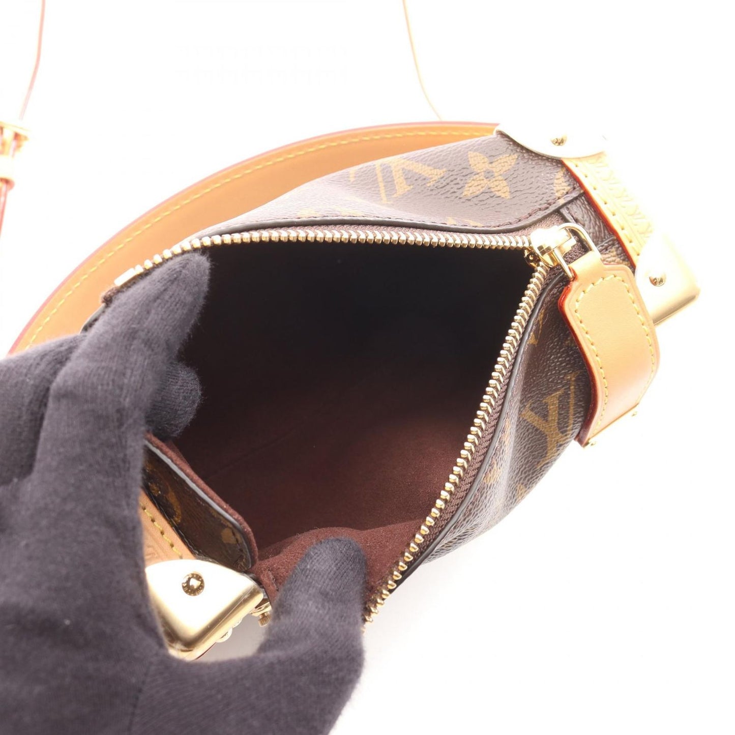 Louis Vuitton Monogram Side Trunk PM Handbag - Exquisite Craftsmanship