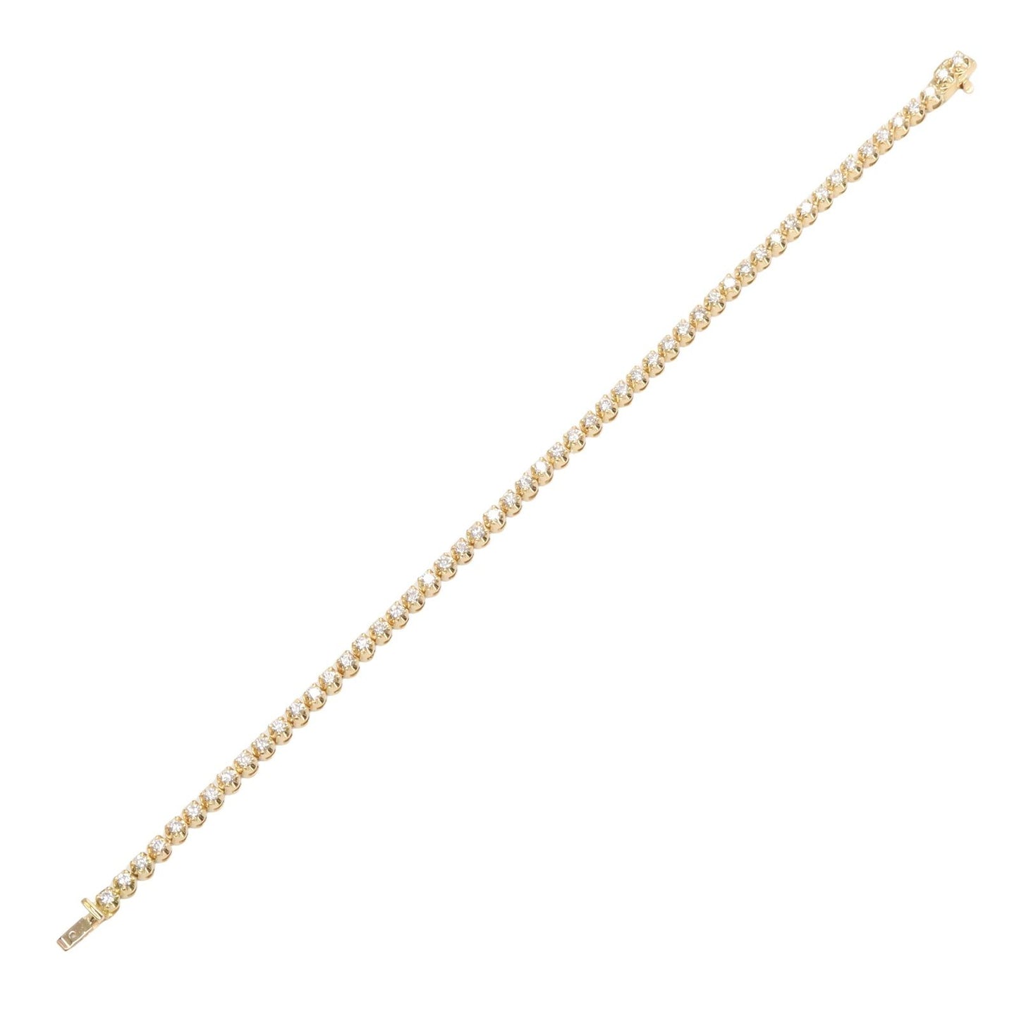 Exquisite K18 Yellow Gold Diamond Bracelet - 2.00ct Luxury