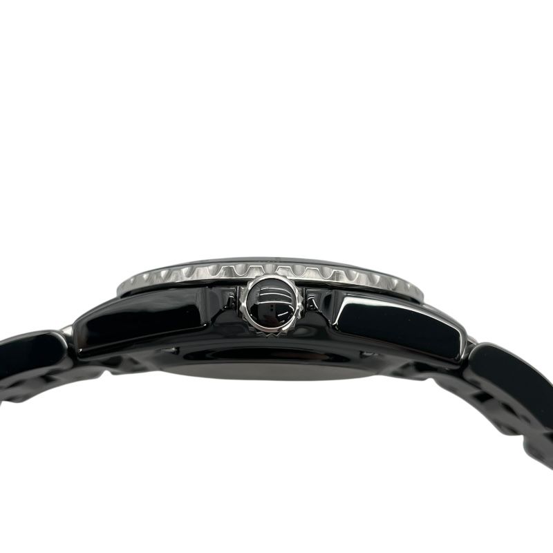 CHANEL J12 38MM H5702 Black Ceramic/SS Men's Watch