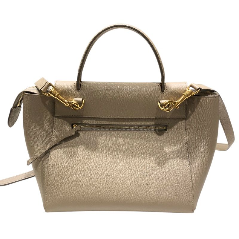 CELINE Belt Bag Micro 189153 Beige & Gold Hardware - Exquisite Craftsmanship