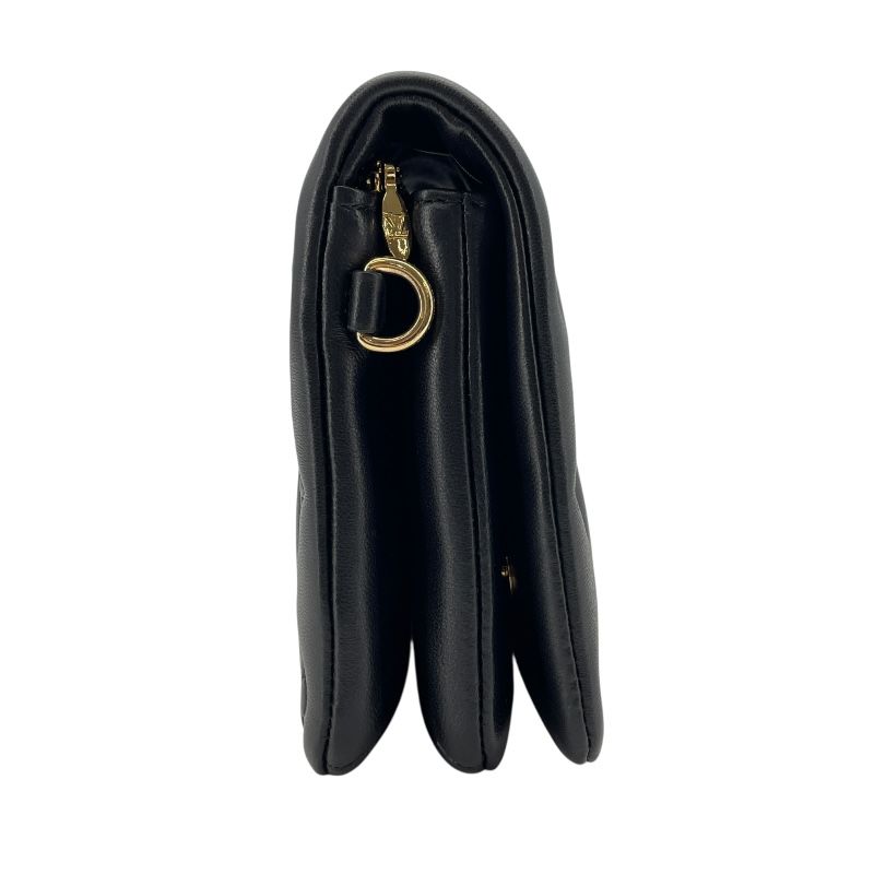 Louis Vuitton Pochette Coussin M82116 Noir Embossed Lambskin Shoulder Bag