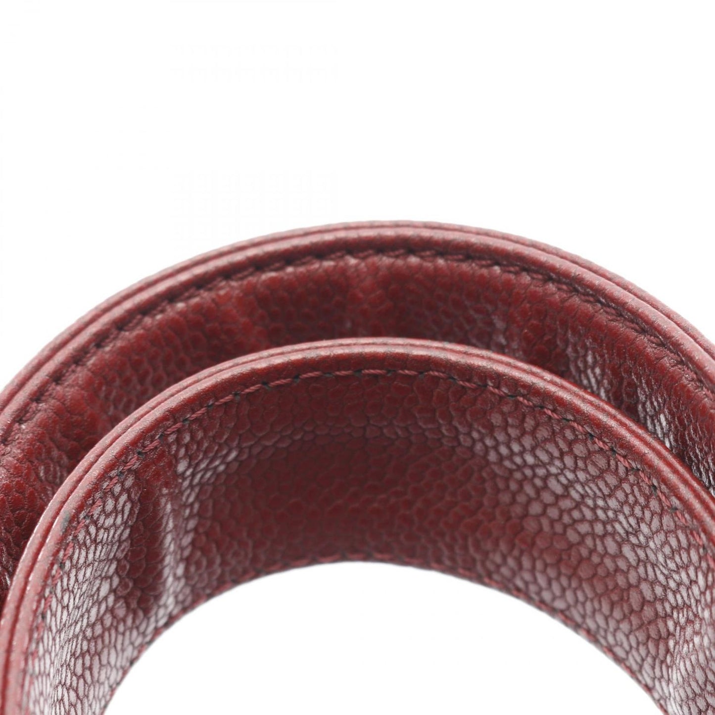 CHANEL Coco Mark Bordeaux Leather Tote Bag - Exquisite Craftsmanship