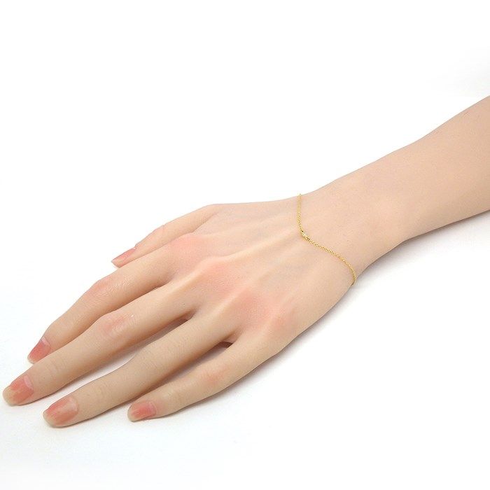 Tiffany & Co. By The Yard Bracelet with Diamond - K18YG