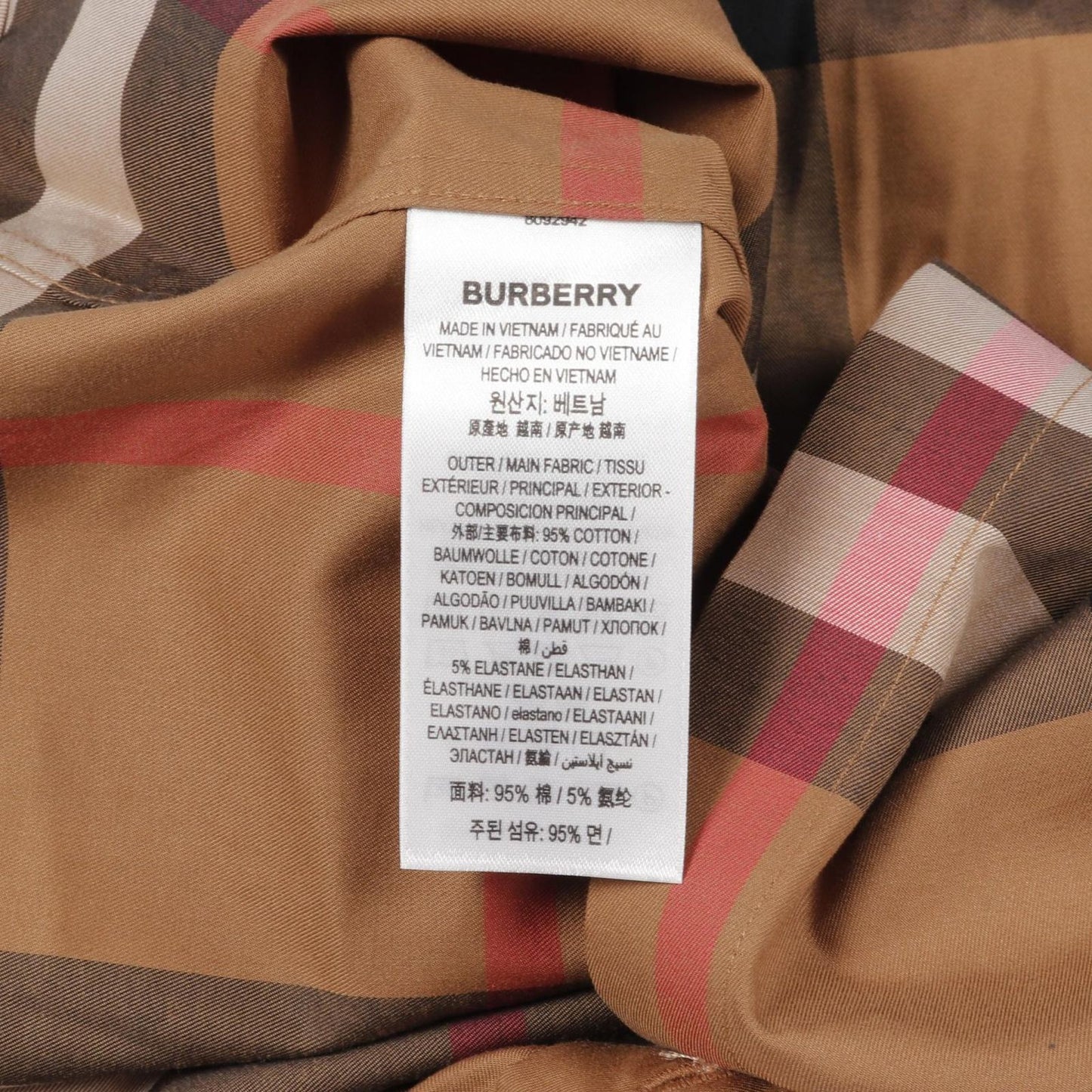 Burberry Vintage Check Cotton Shirt - Timeless Elegance in Brown