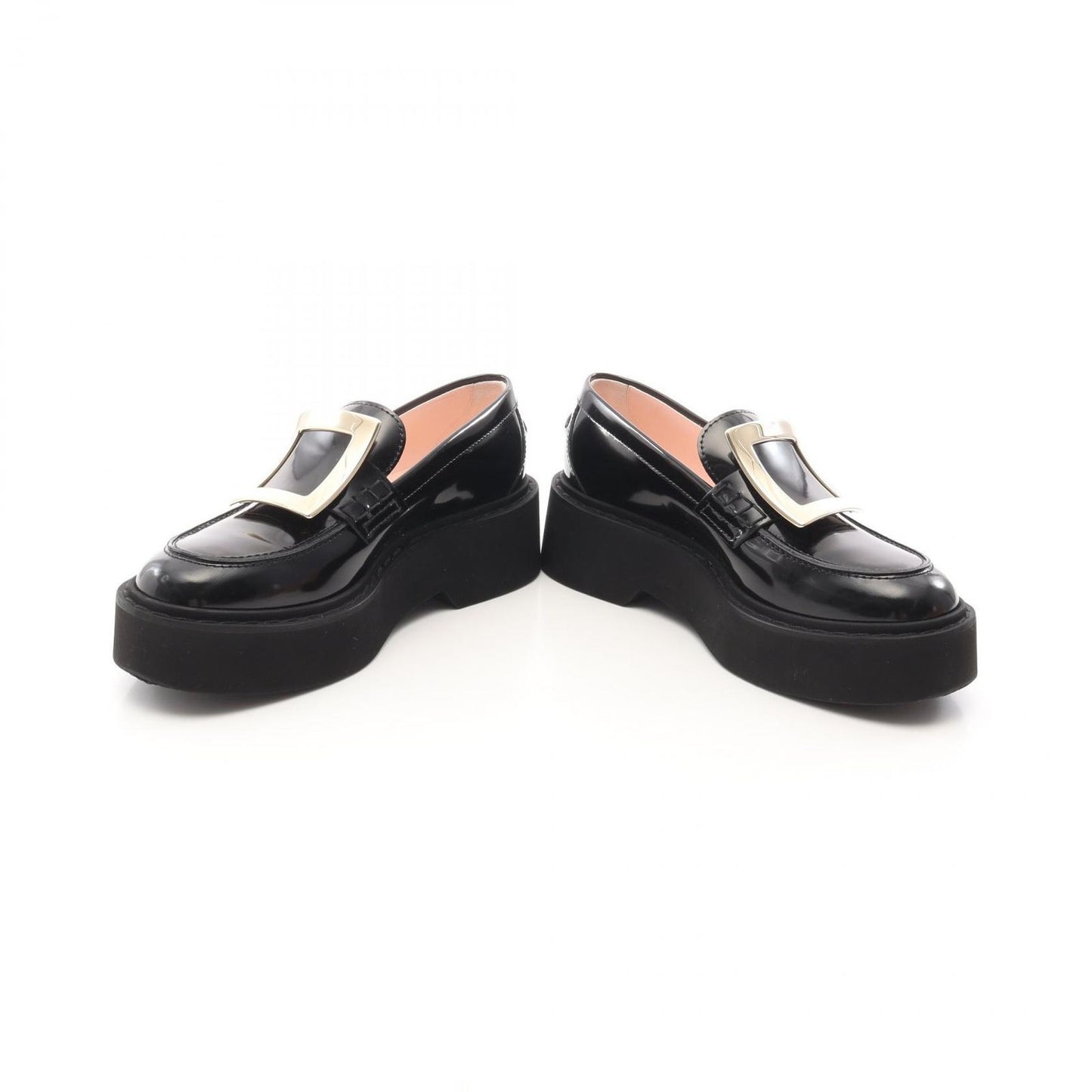 Roger Vivier Vivrenge Loafers in Black Leather - Timeless Elegance