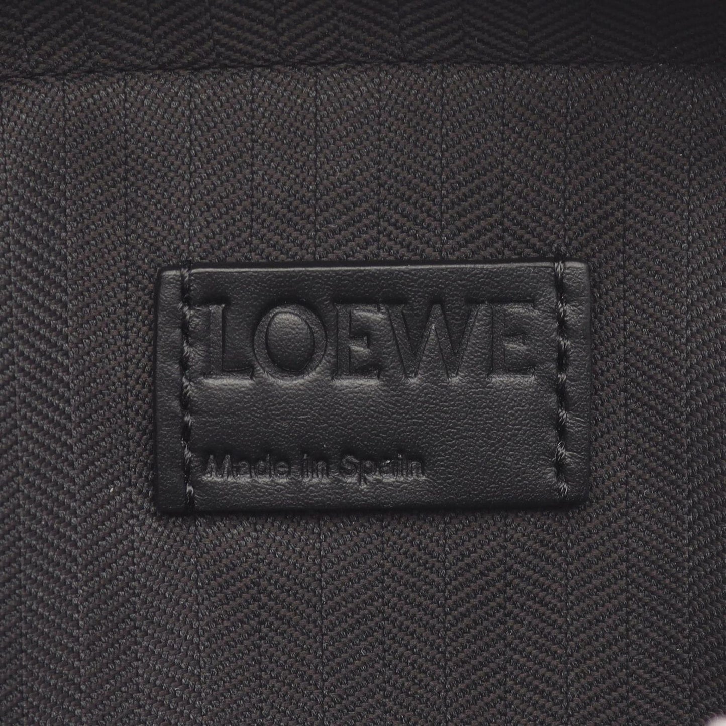 LOEWE Mini Crossbody Camera Bag in Black Leather - Timeless Elegance