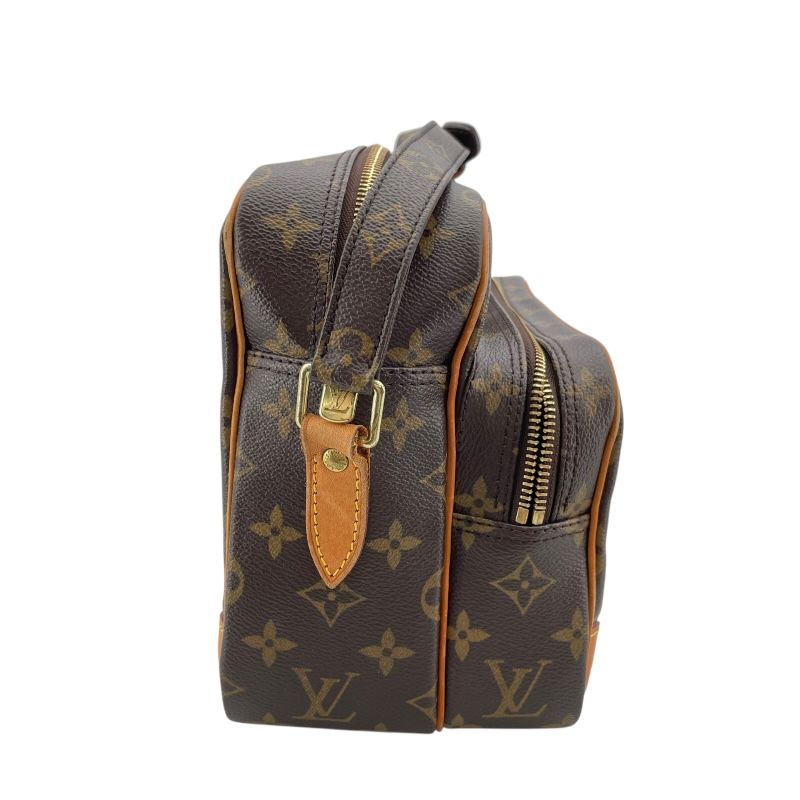 Louis Vuitton Nile M45244 Monogram Canvas Shoulder Bag - Brown