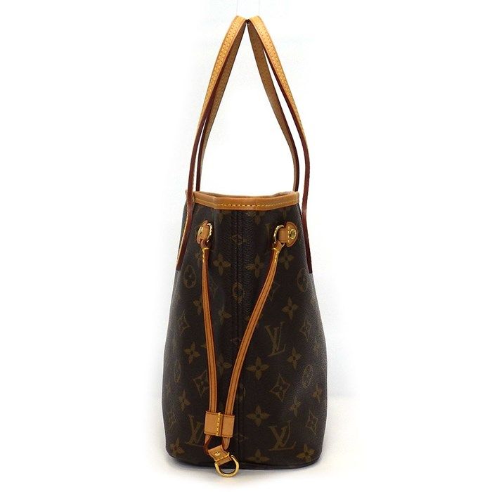 Louis Vuitton Neverfull PM Tote Bag - 2014 Edition in Brown & Fuchsia