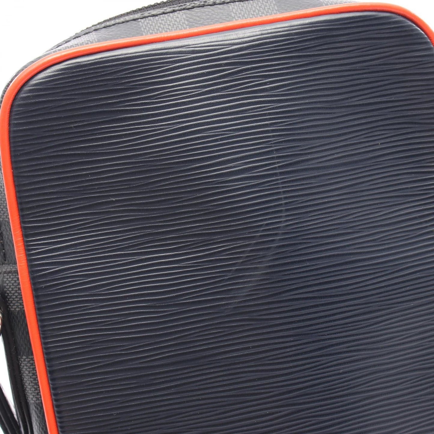 Louis Vuitton Danube PM Epi Damier Graphite Shoulder Bag - Blue/Navy