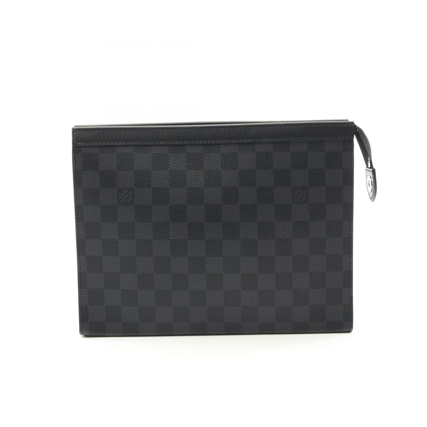 Louis Vuitton Pochette Voyage MM Damier Graphite Clutch Bag