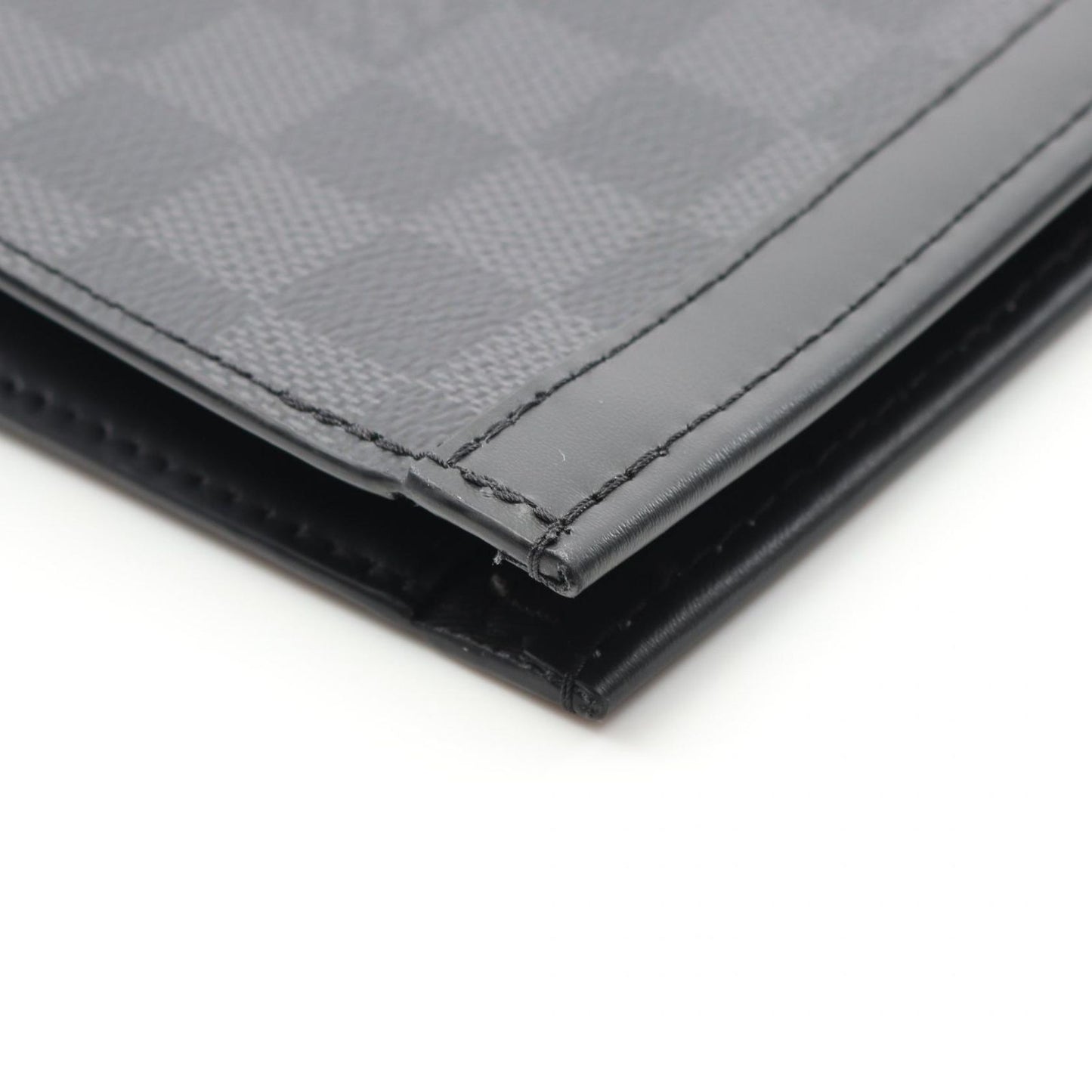 Louis Vuitton Pochette Voyage MM Damier Graphite Clutch Bag